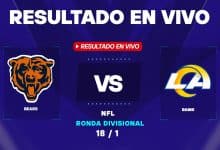 Bears vs Rams: resultado EN VIVO y estadísticas de la NFL