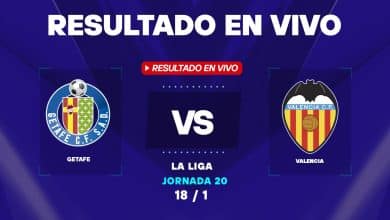 Getafe vs Valencia: resultado EN VIVO y estadísticas del partido de La Liga