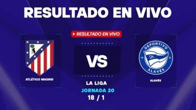 Atlético de Madrid vs Alavés: resultado EN VIVO y estadísticas por La Liga