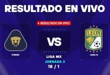 Pumas vs León: resultado EN VIVO y estadísticas de la Liga MX