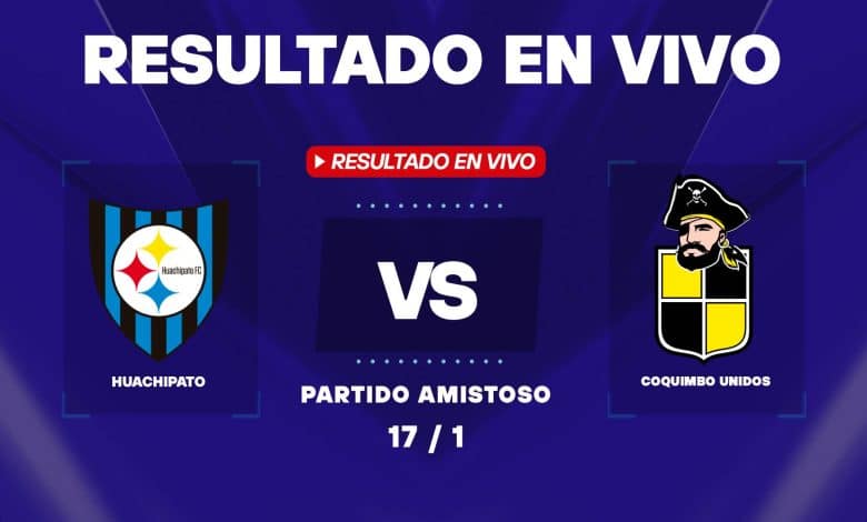 Huachipato vs Coquimbo: resultado EN VIVO y estadísticas del amistoso