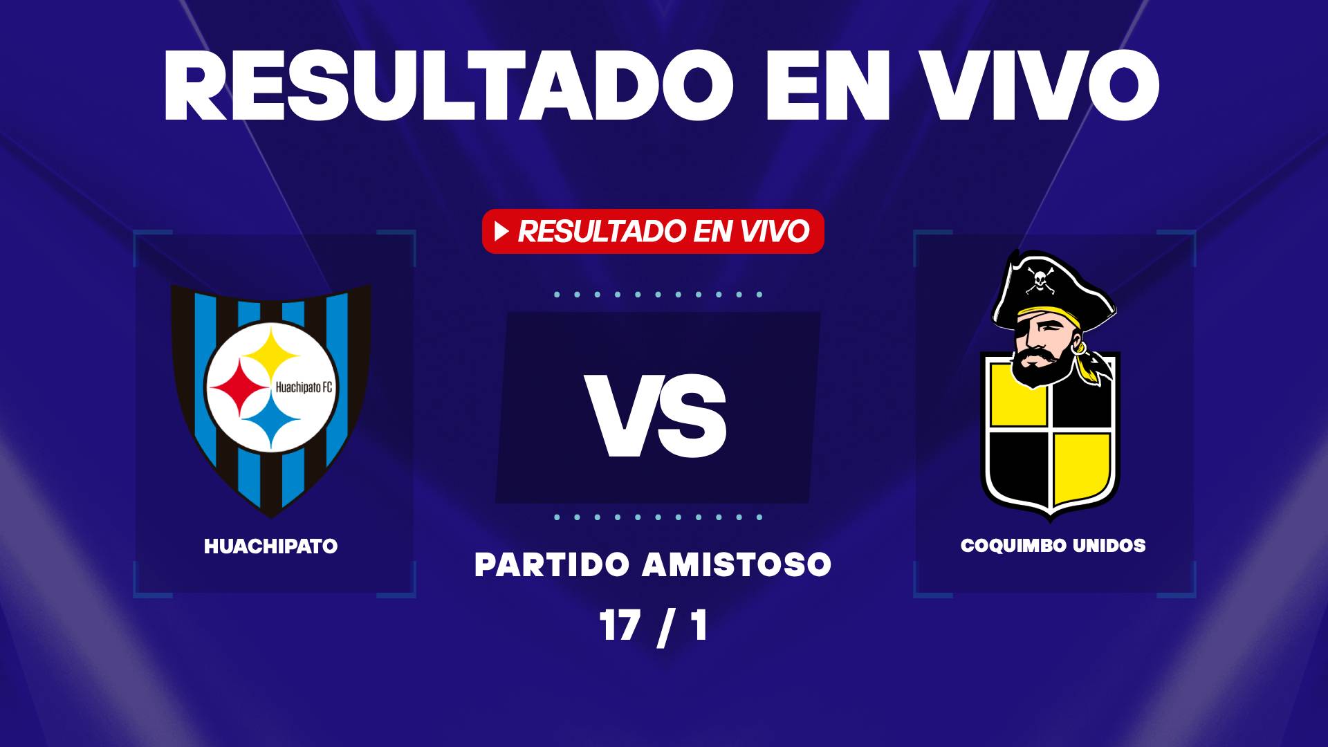 Huachipato vs Coquimbo: resultado EN VIVO y estadísticas del amistoso