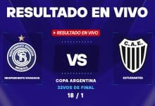 Independiente Rivadavia vs Estudiantes: resultado EN VIVO y estadísticas de la Copa Argentina