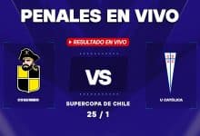 Coquimbo vs U Católica: penales EN VIVO en la Supercopa de Chile