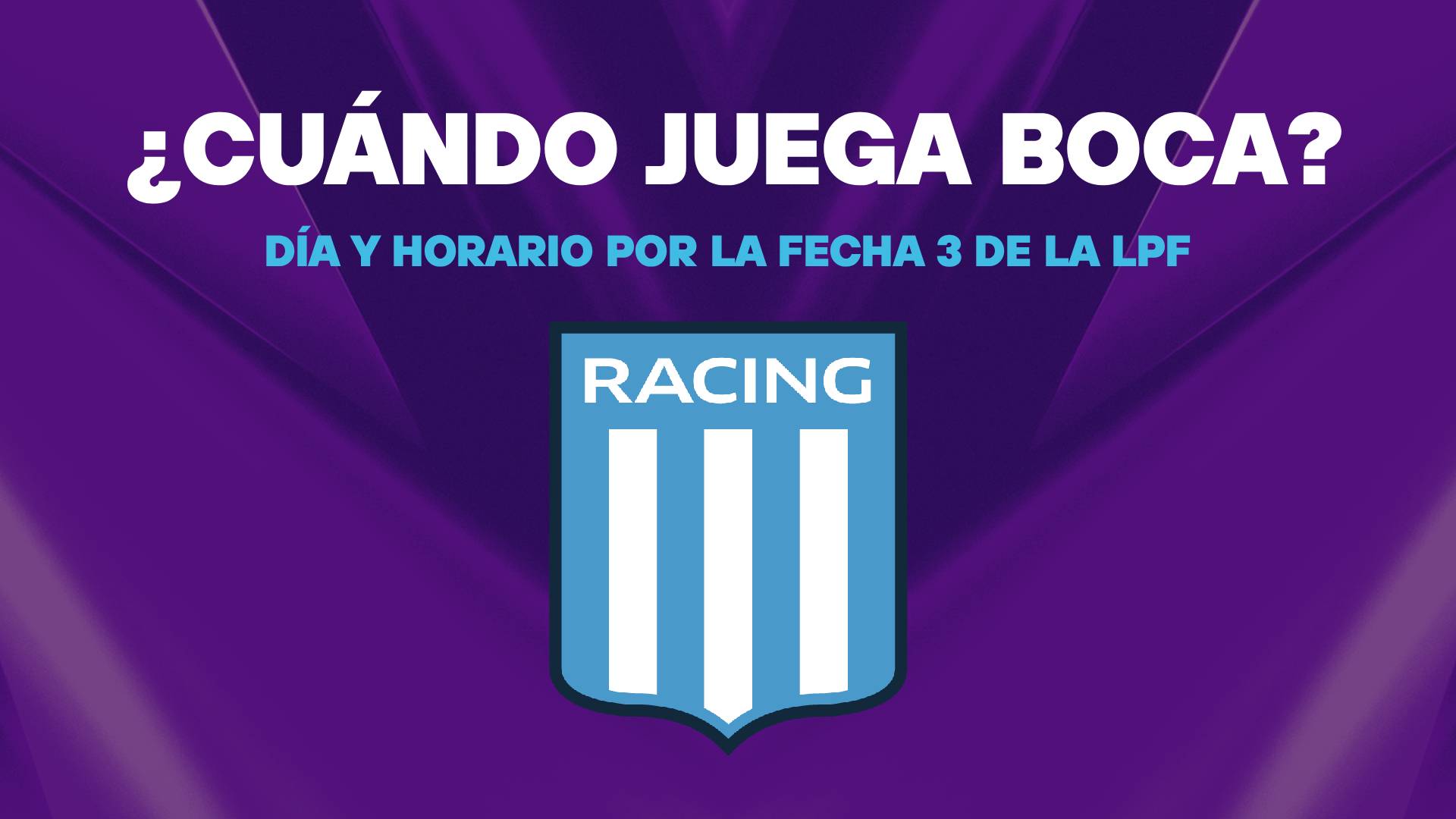 Racing cuando juega vs Tigre