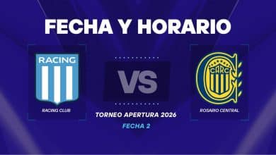 Racing vs Rosario Central dia y hora
