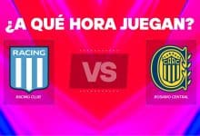 Racing vs Rosario Central horario
