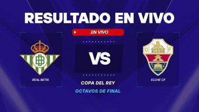 Real Betis vs Elche resultado en vivo