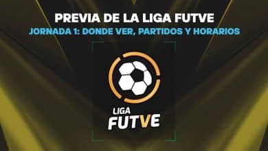 Fecha 1 de la Liga FUTVE 2026: calendario de partidos y horarios