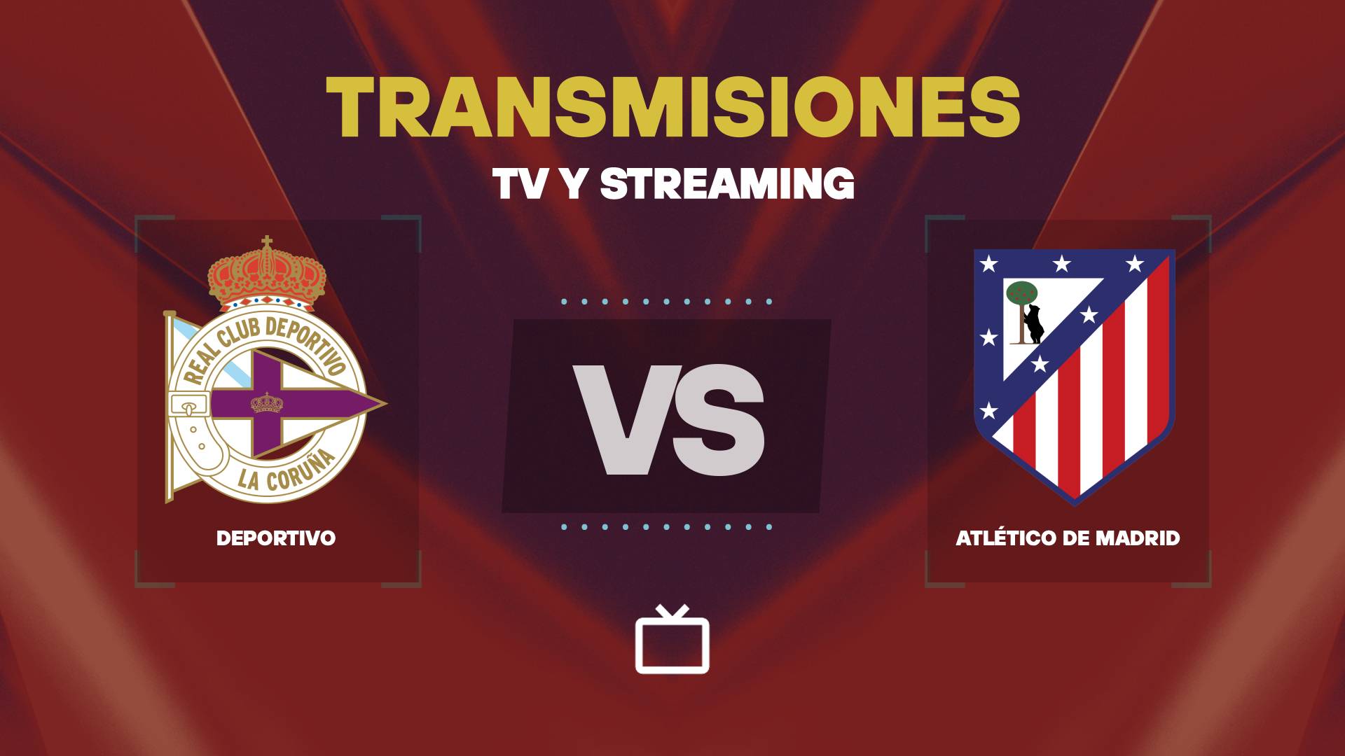 Transmisión EN VIVO del Deportivo vs Atlético hoy: cómo mirar el partido por TV o streaming