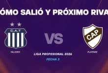 Talleres vs Platense como salio