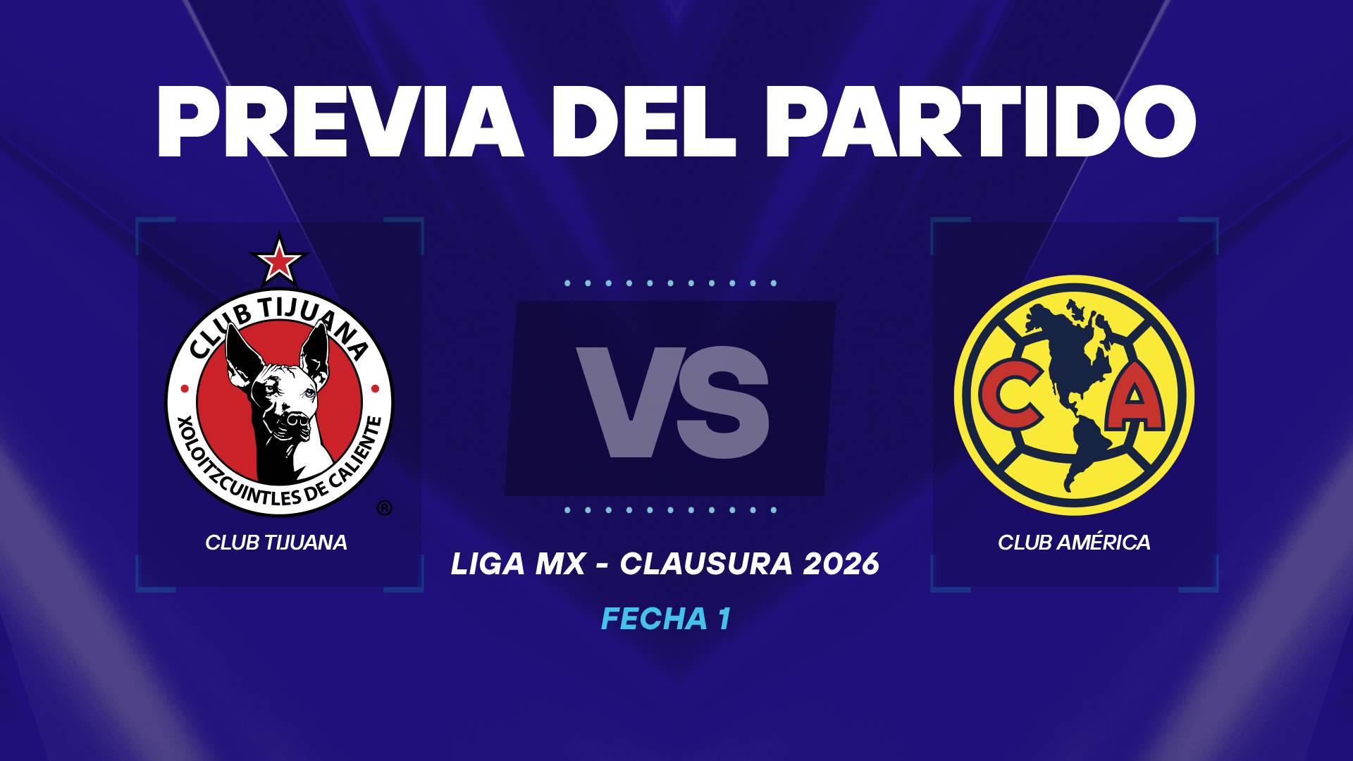 Tijuana vs América previa del partido