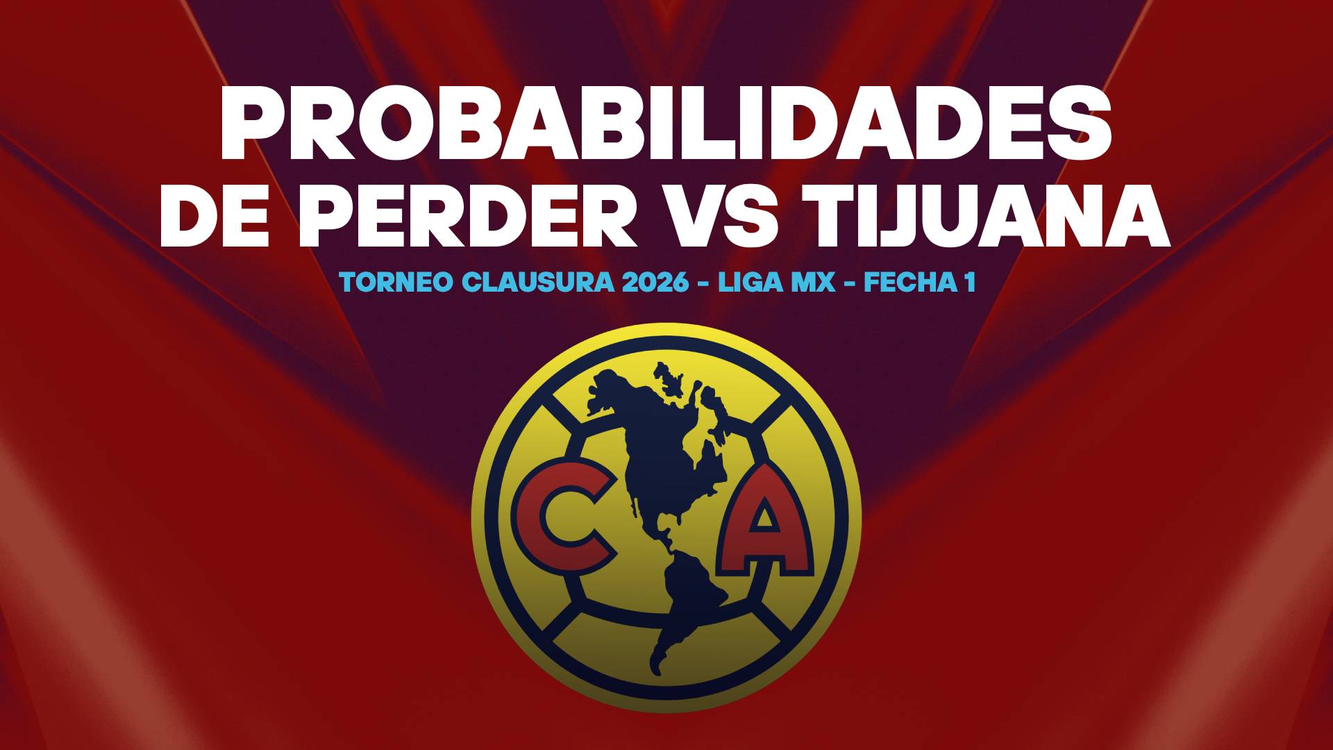 Tijuana vs América probabilidades