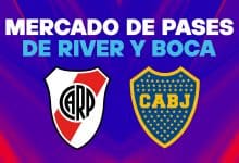 mercado de pases River y Boca