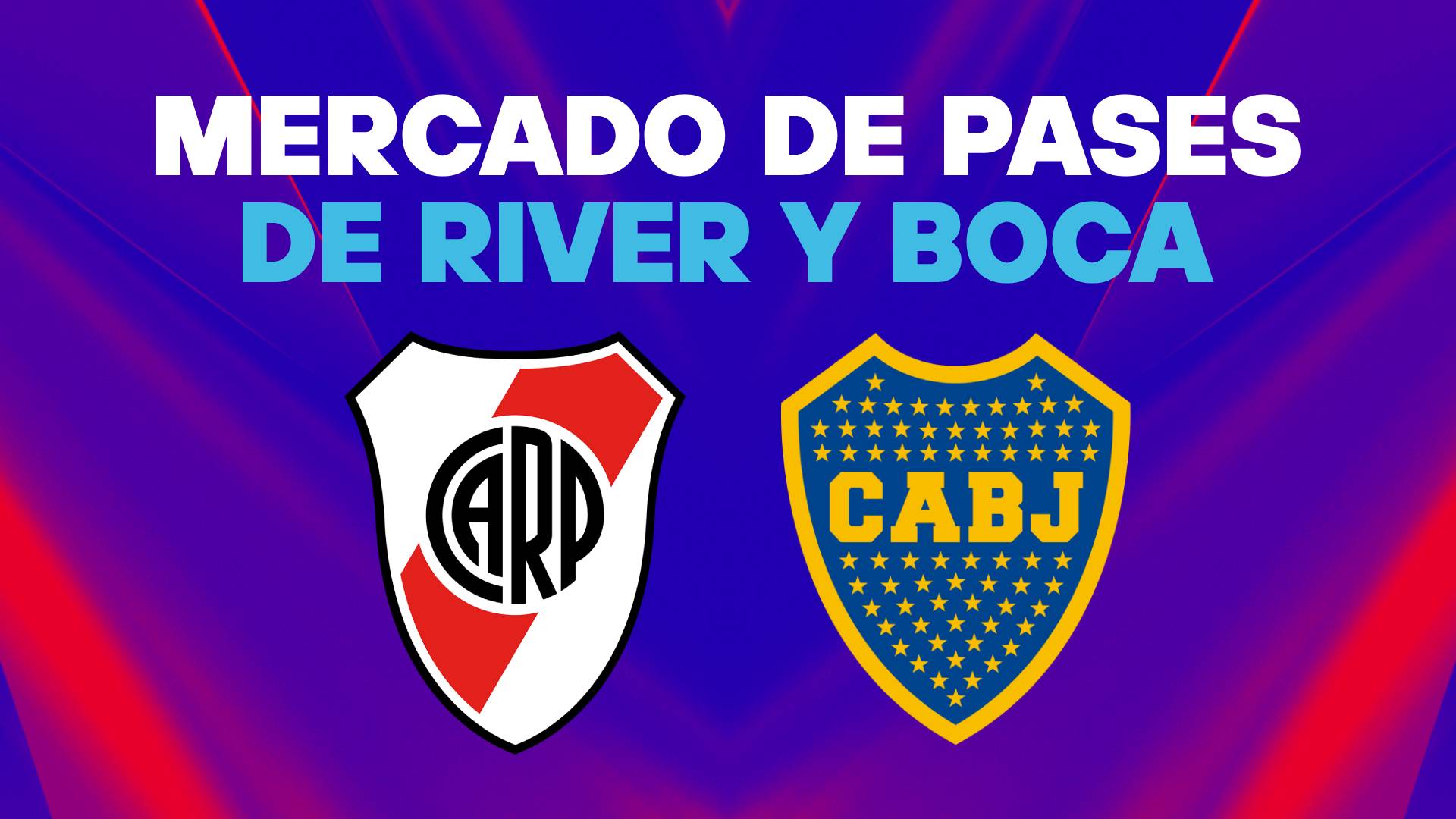 mercado de pases River y Boca