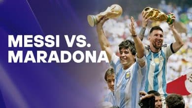 messi vs maradona en mundiales