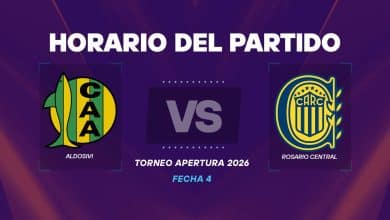 Aldosivi vs Rosario Central horario