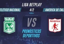 Atlético Nacional vs América Liga BetPlay 2026 Pronóstico