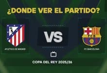 Atlético de Madrid vs Barcelona donde ver