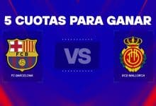 Barcelona vs Mallorca 5 cuotas