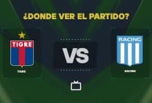 ¿Qué canal pasa Tigre vs Racing Club hoy: dónde ver y EN VIVO la Liga Profesional