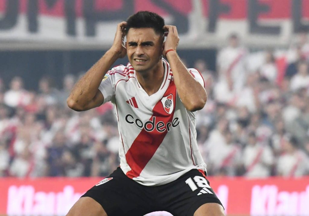 River vs Tigre: El Pity vuelve al Monumental, tras su salida. (Photo by Federico Peretti/NurPhoto via Getty Images)
