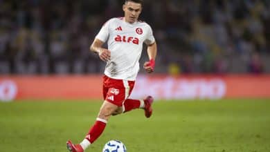 Gol de Borre: así fue su tanto ante Flamengo por el Brasileirao (Getty Images)