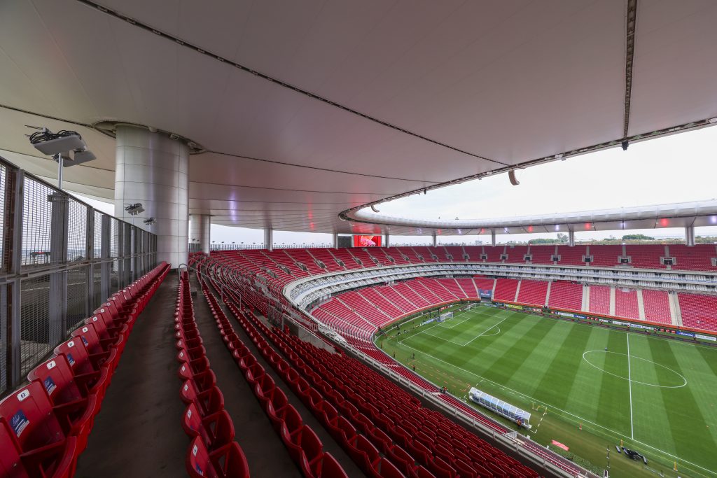 El Estadio Akron listo para el Mundial 2026. (Photo by Simon Barber/Getty Images)