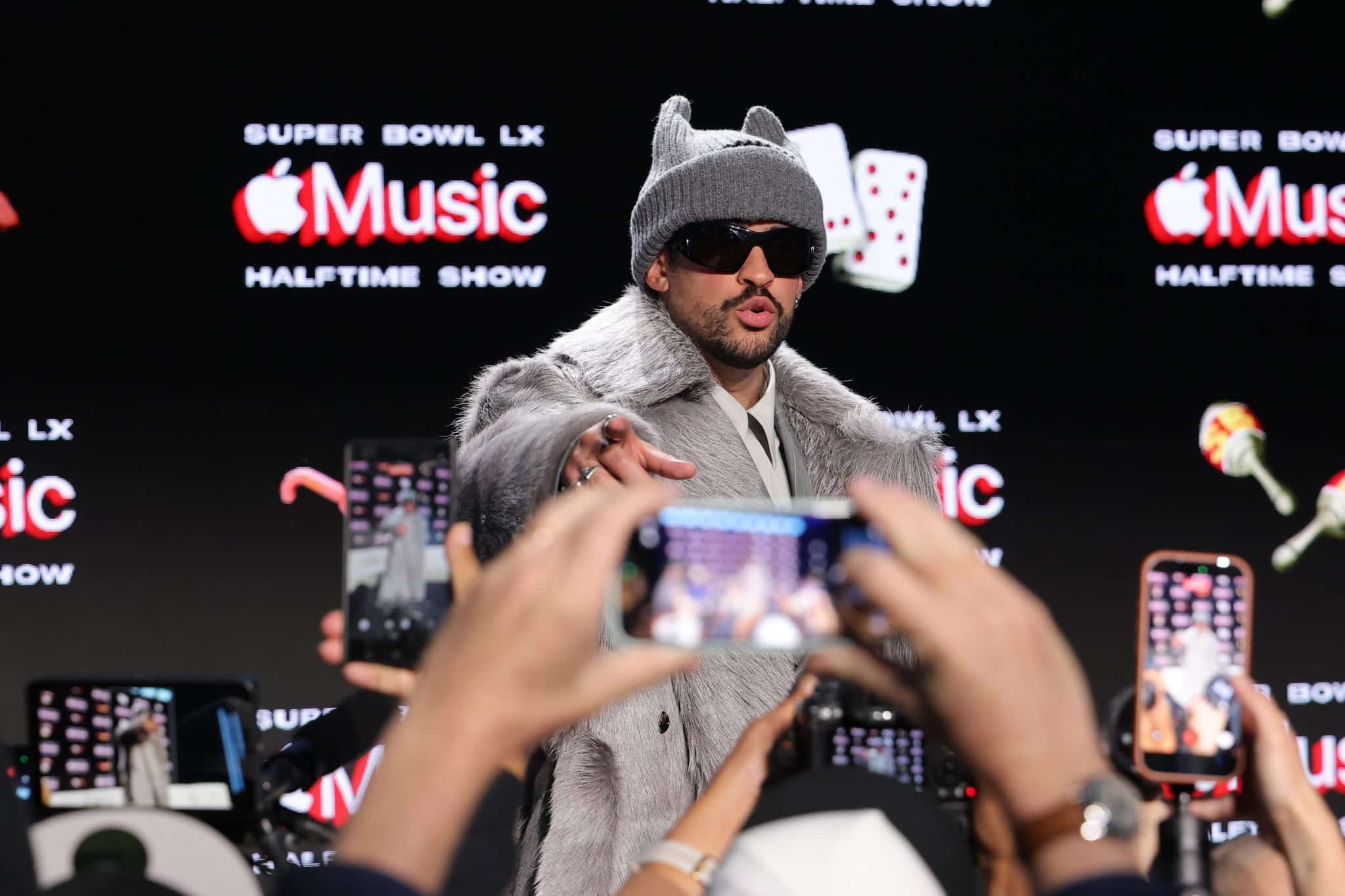 Artistas que acompañaron a Bad Bunny en el Super Bowl (Getty Images)