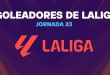 LaLiga tabla de goleadores