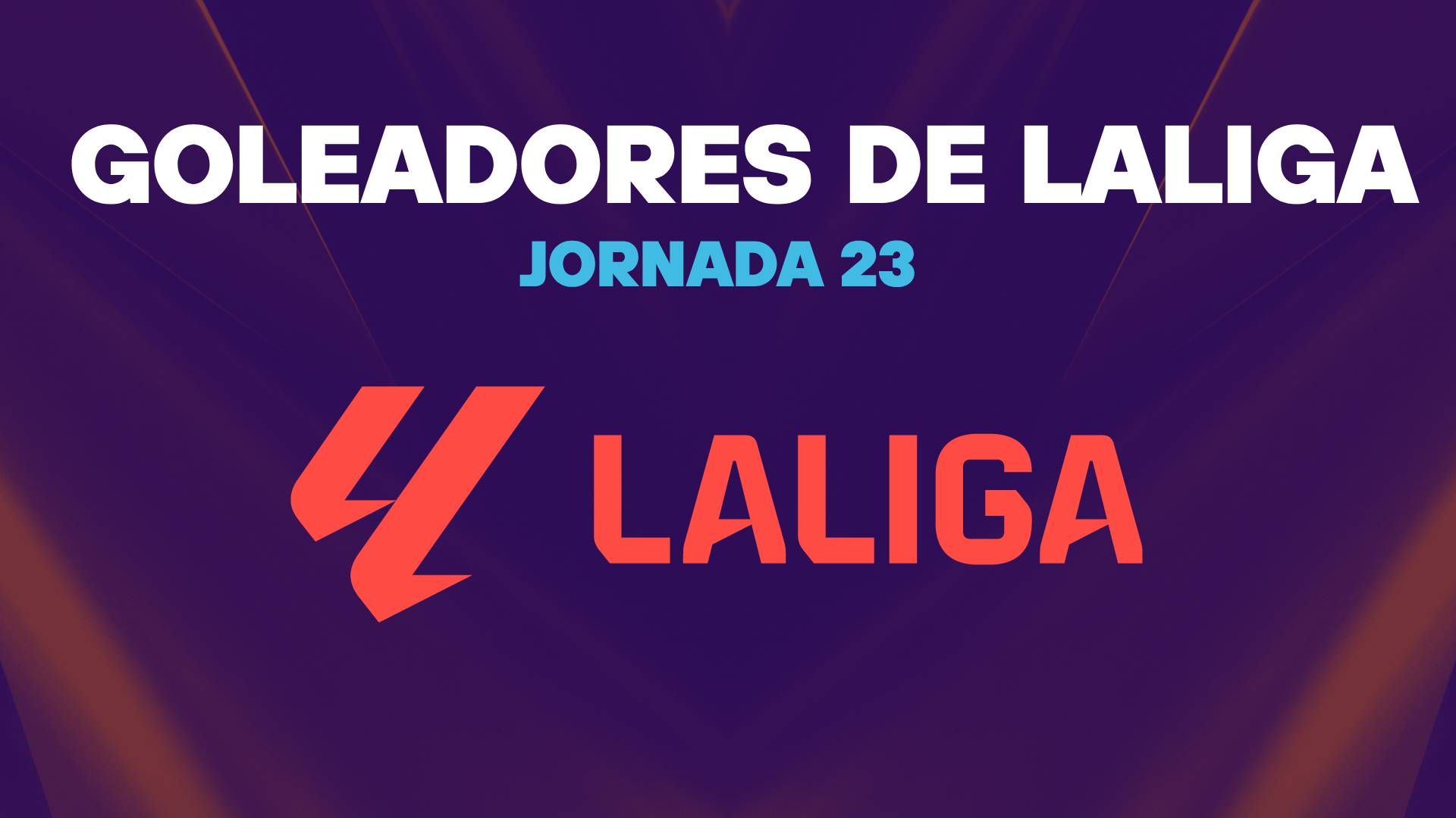 LaLiga tabla de goleadores