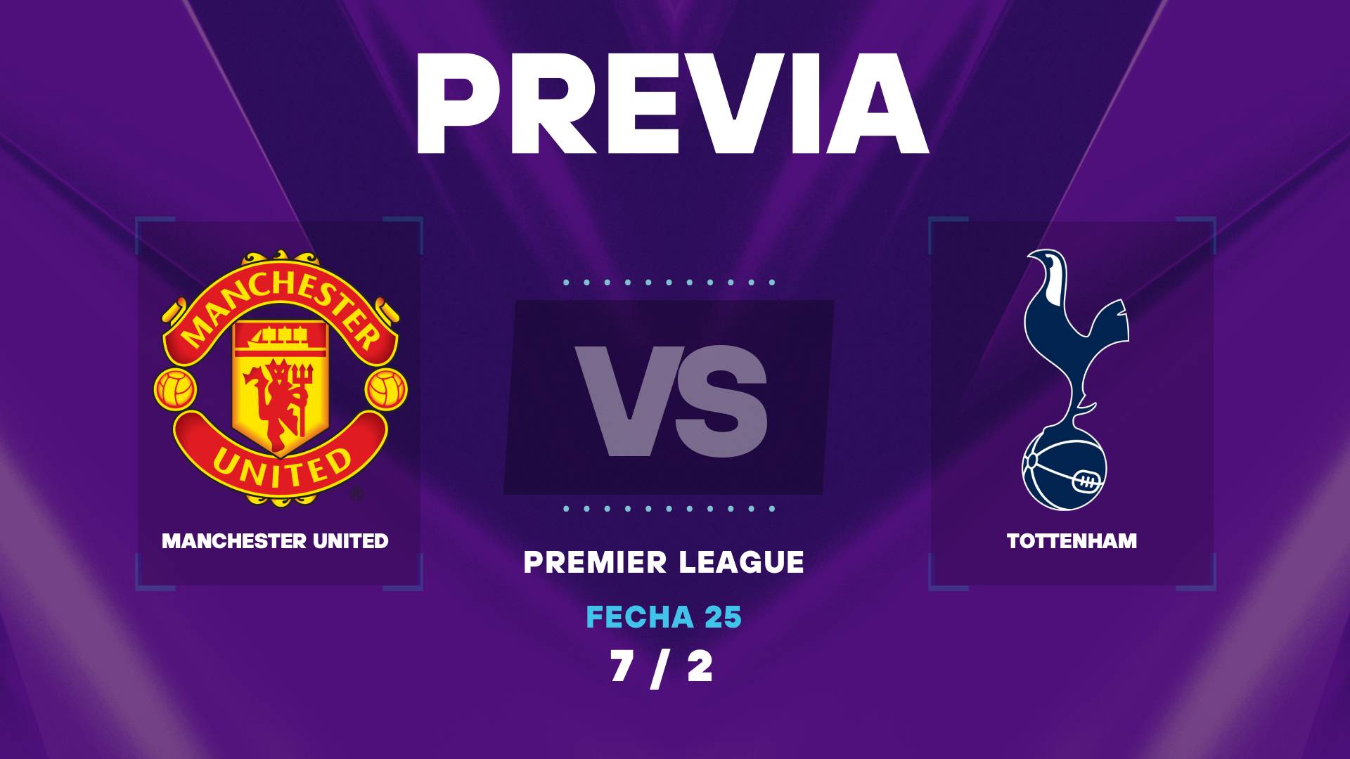 Manchester United vs Tottenham en vivo: Horario, dónde ver y posibles formaciones por Premier League