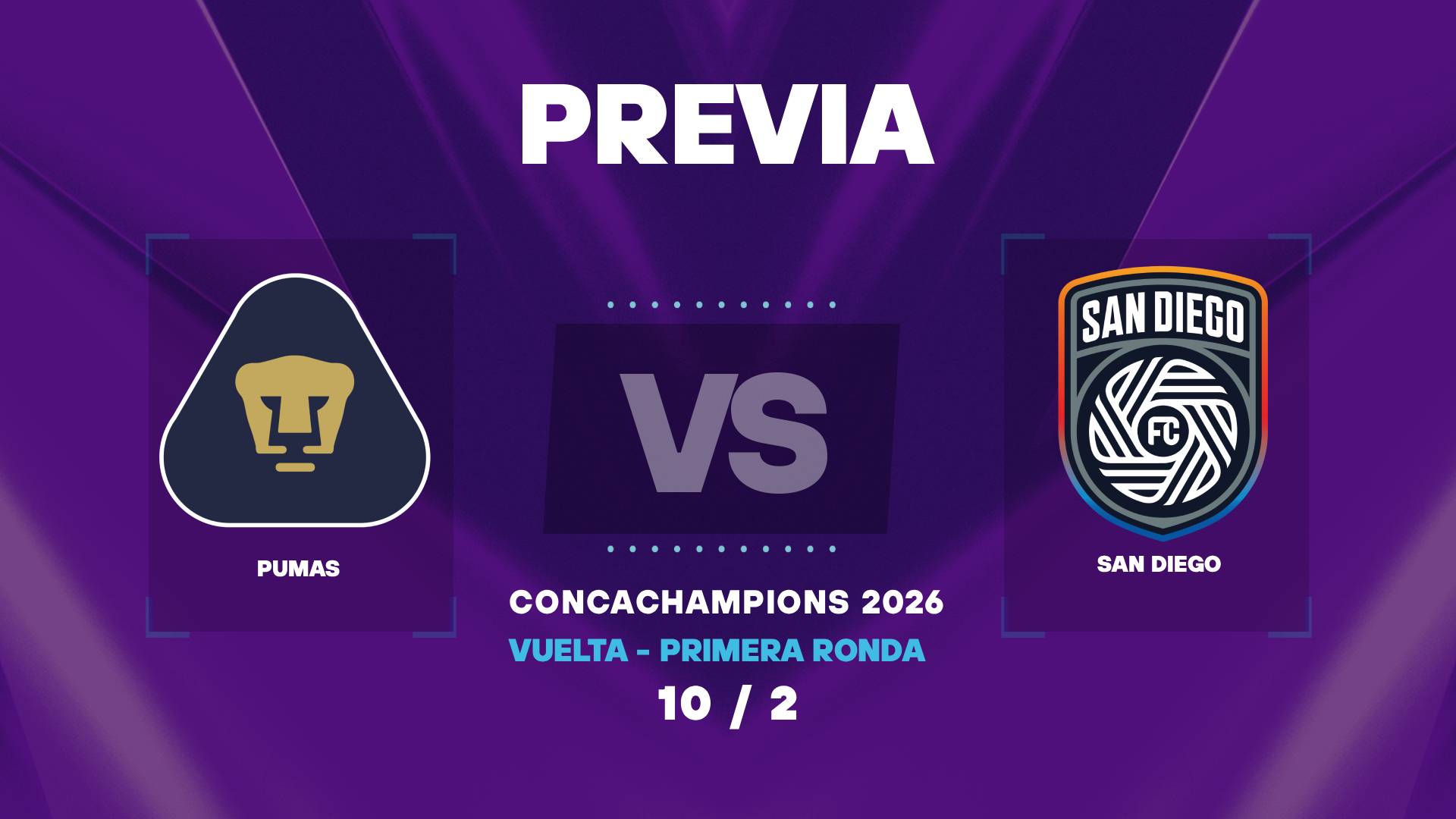 Pumas vs San Diego FC: Horario, dónde ver y posibles formaciones por Concachampions