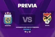 Argentina Sub20 (F) vs Bolivia Sub20 (F): Horario, dónde ver y posibles formaciones por el Sudamericano