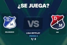 Millonarios vs DIM: ¿Se juega? El Campín bajo el agua