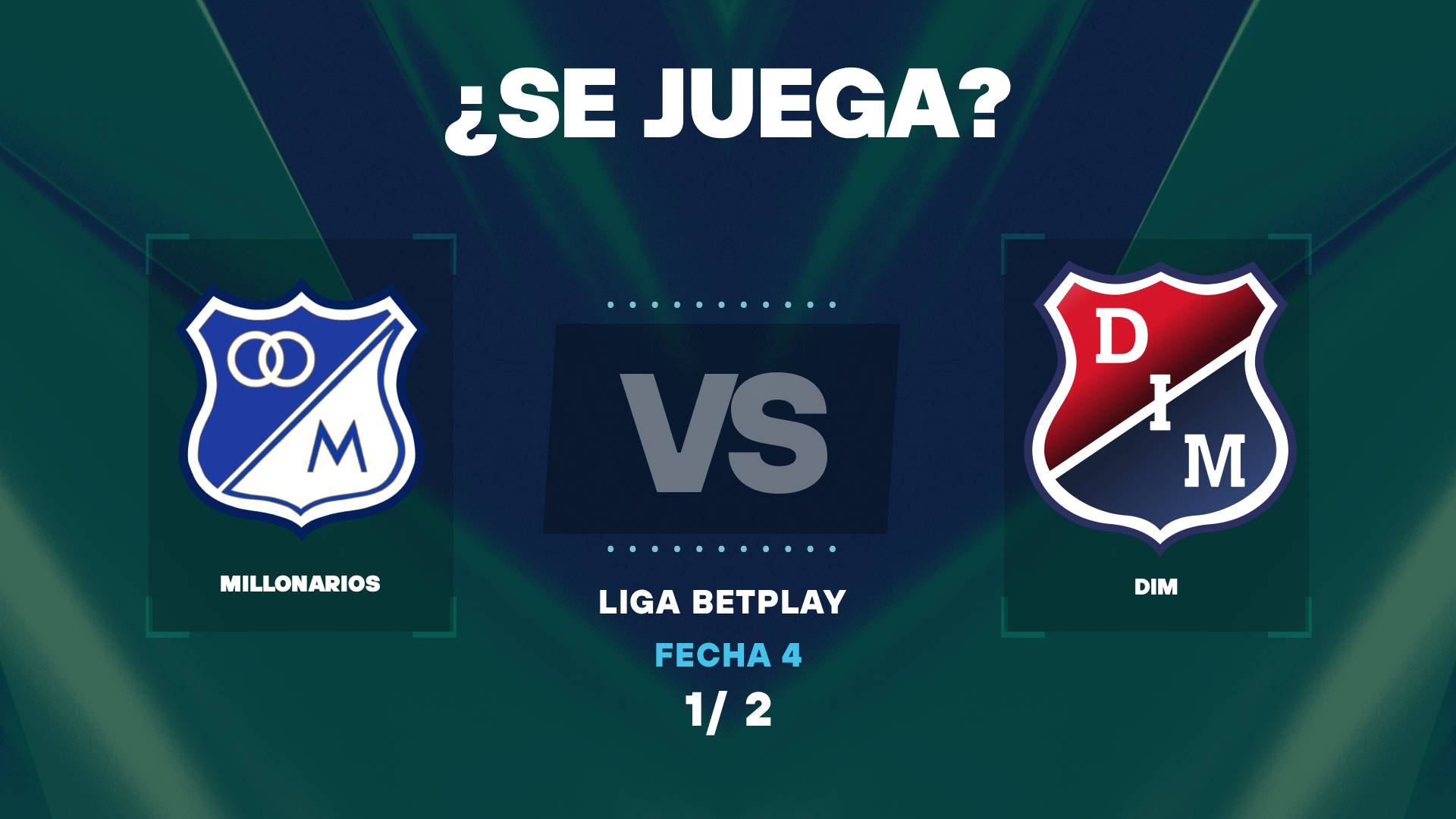 Millonarios vs DIM: ¿Se juega? El Campín bajo el agua