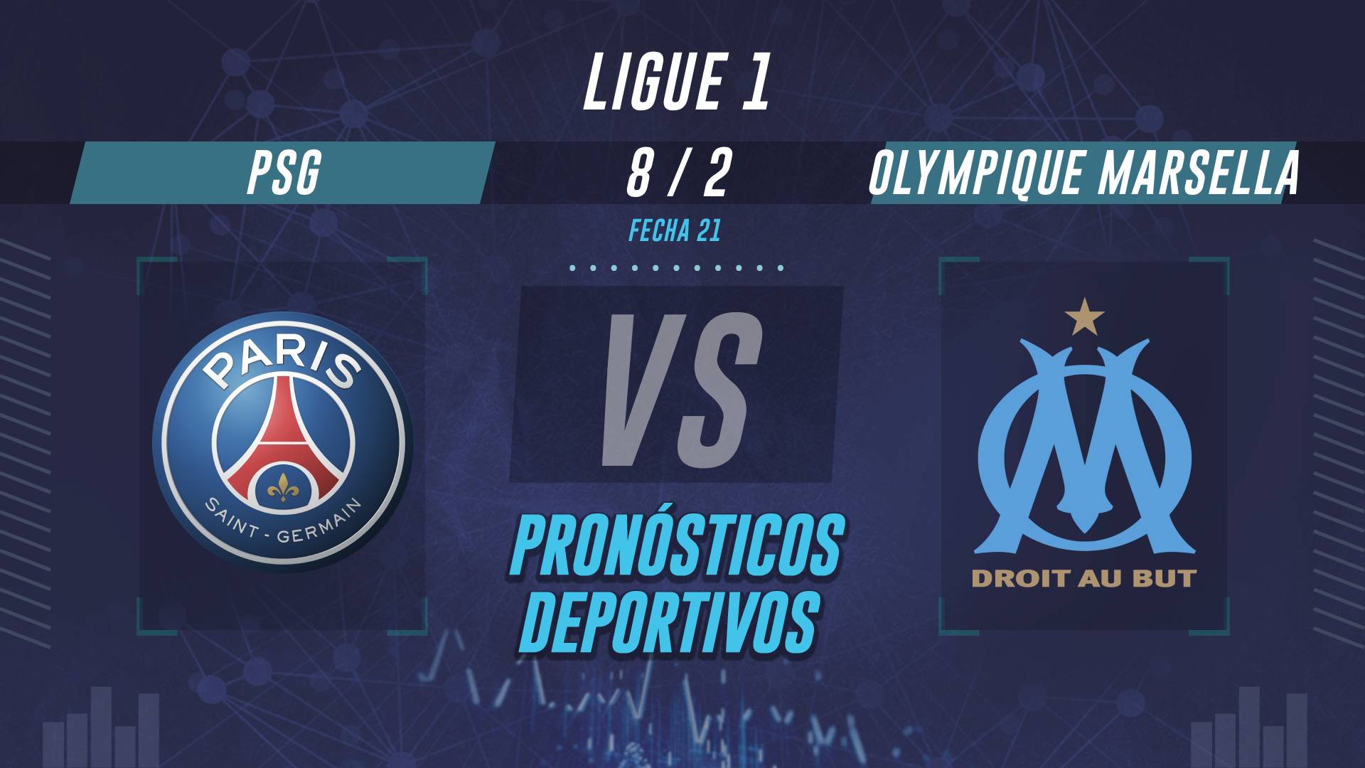 PSG vs Olympique Marsella pronósticos
