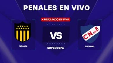 Peñarol vs Nacional: penales EN VIVO por la Supercopa de Uruguay