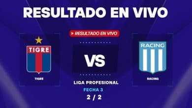 Resultado de Tigre vs Racing Club EN VIVO hoy por el fútbol argentino