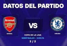Arsenal vs Chelsea hoy: alineaciones confirmadas y datos de las semifinales