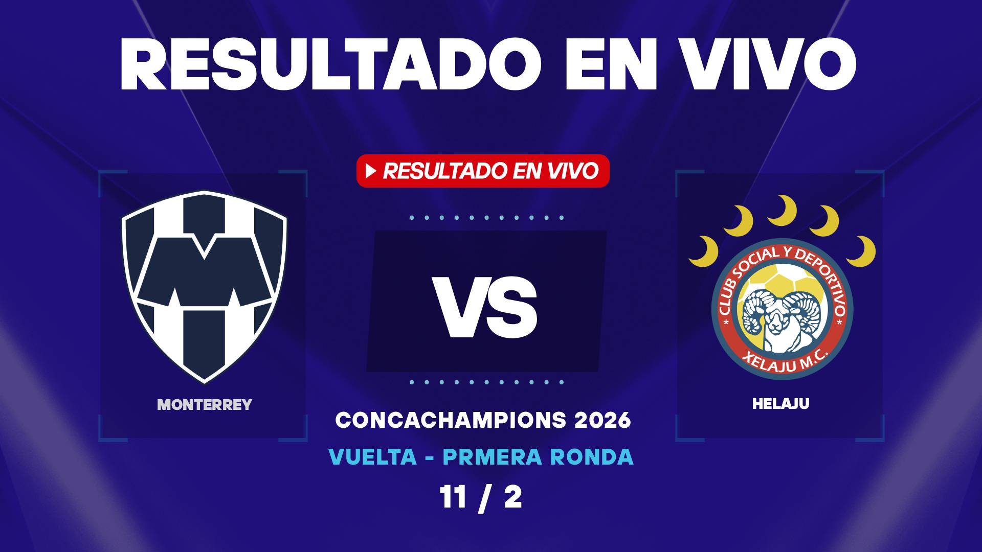 Monterrey vs Club Xelajú: Resultado EN VIVO y vuelta de Concachampions