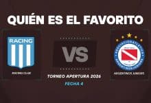 Racing vs Argentinos cuotas