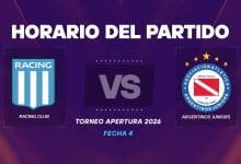 Racing vs Argentinos Jrs horario hoy