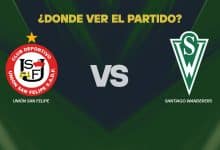 Union San Felipe vs Santiago Wanderers donde ver