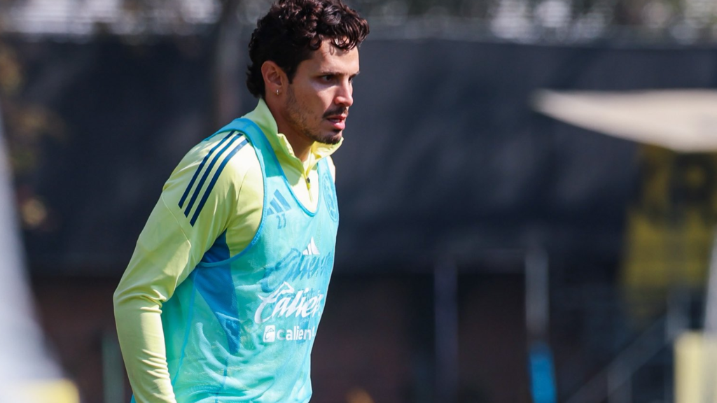 Raphael Veiga con el Club América