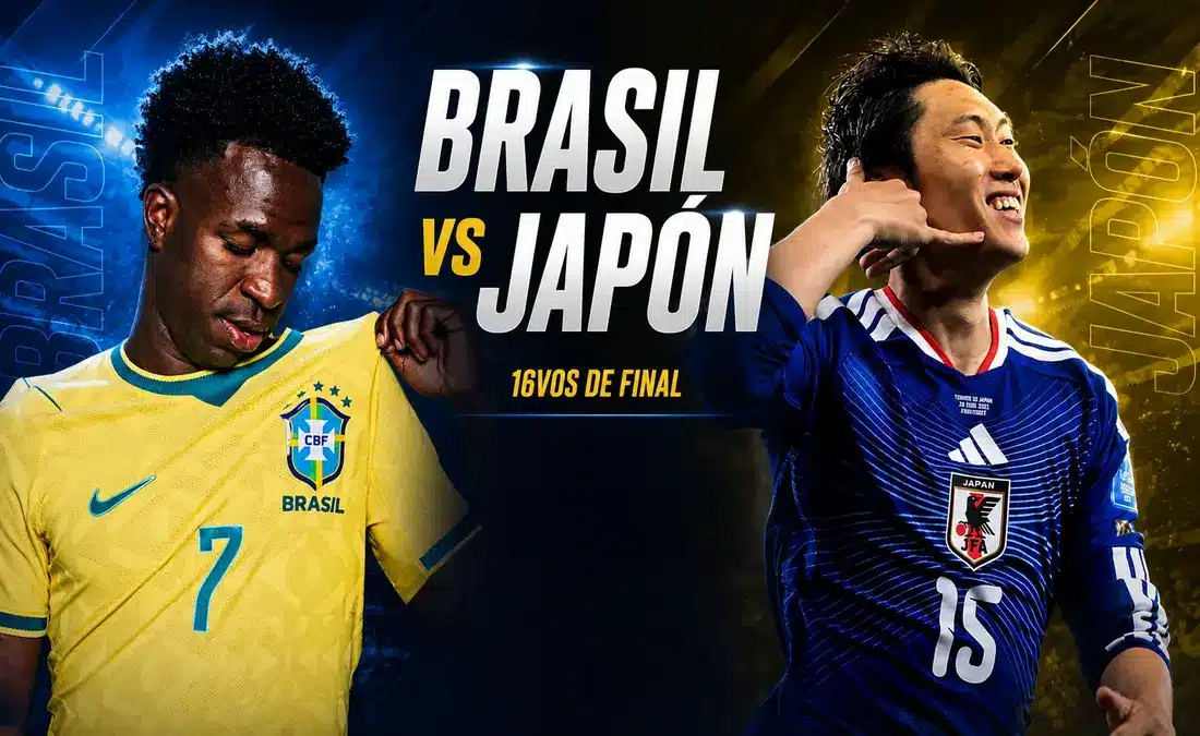 Brasil vs Japón: fecha, hora y dónde ver los 16vos del Mundial 2026
