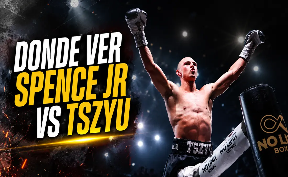 Errol Spence Jr. vs Tim Tszyu hoy? Dónde ver la pelea