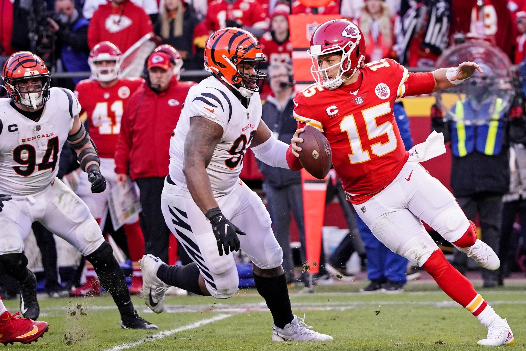 NFL conference championship games: Times, dates, odds, picks as Chiefs face  Bengals, Rams battle 49ers 