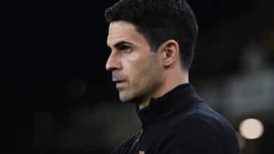 WOLVERHAMPTON, ENGLAND - NOVEMBER 12: Arsenal Manager Mikel Arteta before the Premier League match between Wolverhampton Wanderers and Arsenal FC at Molineux on November 12, 2022 in Wolverhampton, England.