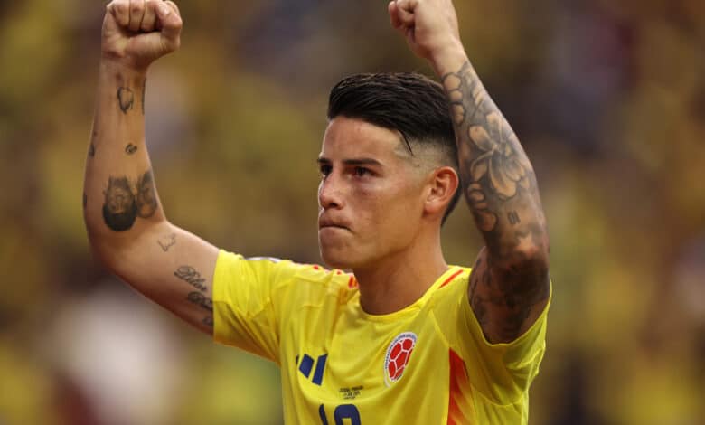 James Rodriguez starred in Colombia's opening game of the 2024 Copa America!